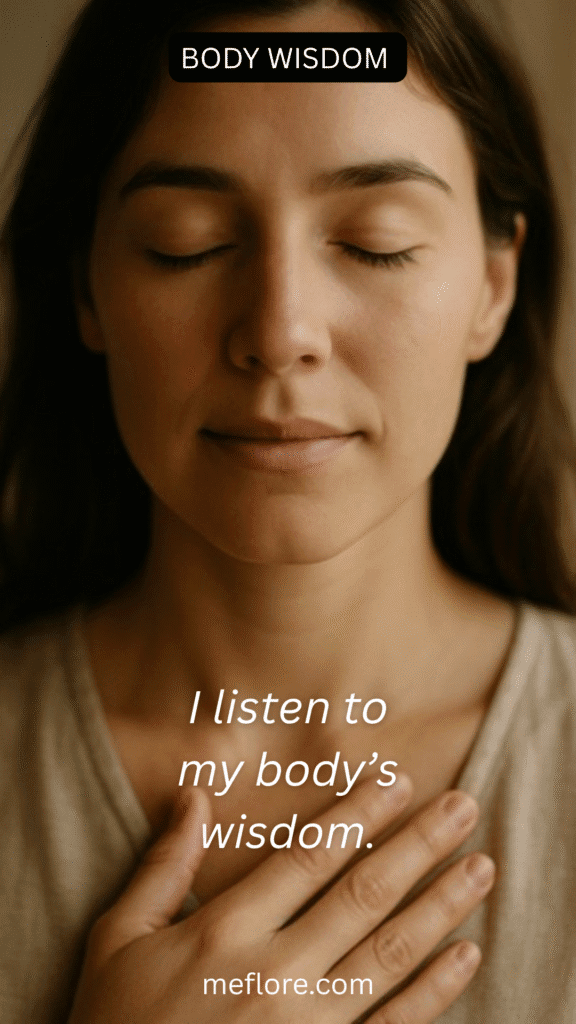 four pillars: body's wisdom