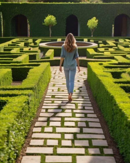 labyrinth garden