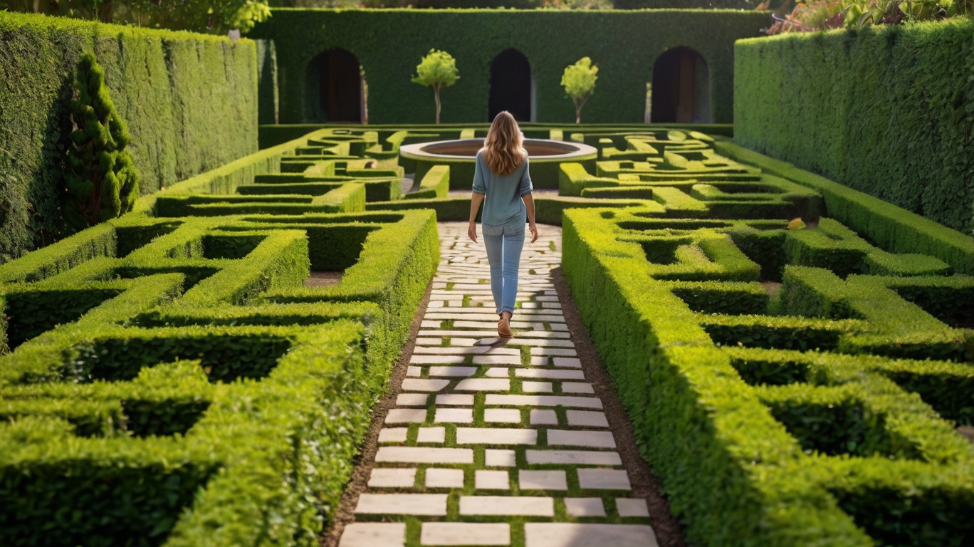 labyrinth garden