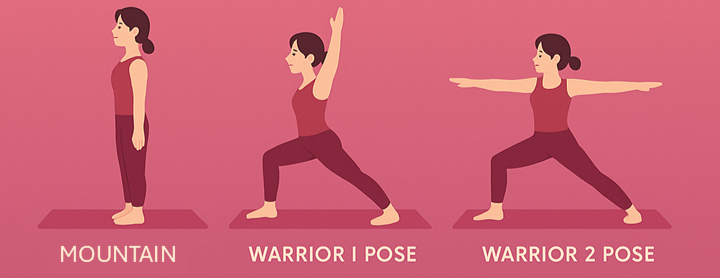 3 yoga poses for beginners
