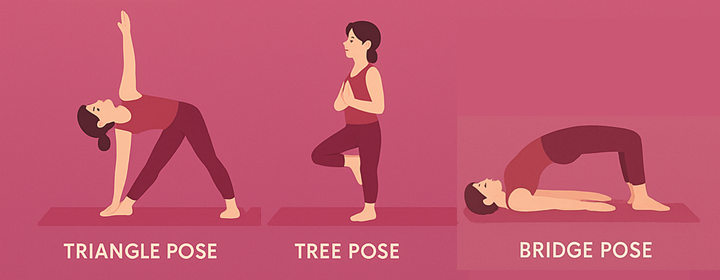 3 yoga poses for beginners