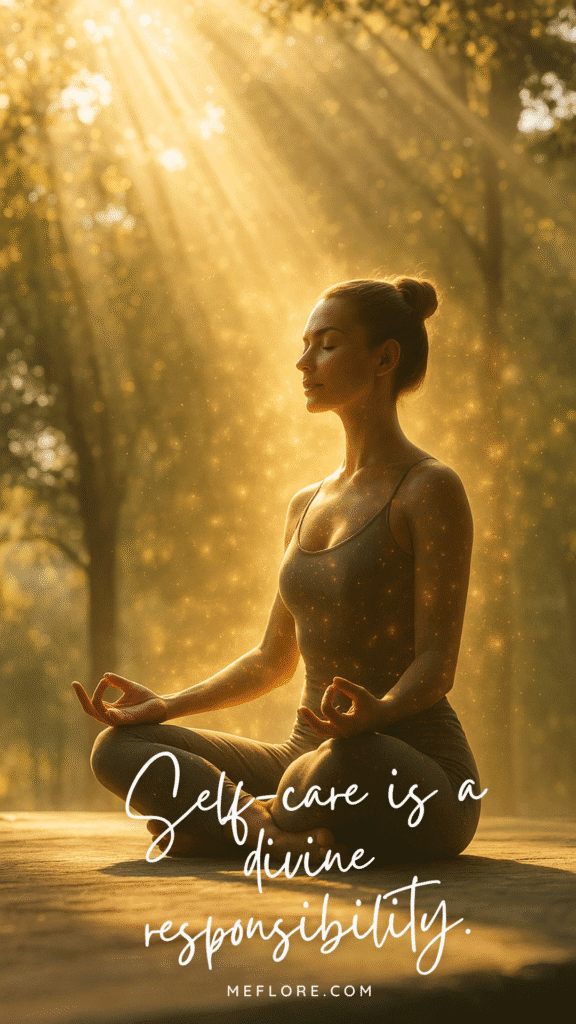 Self-care is a divine responsibility