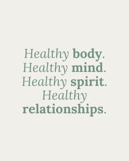 Health is true wealth