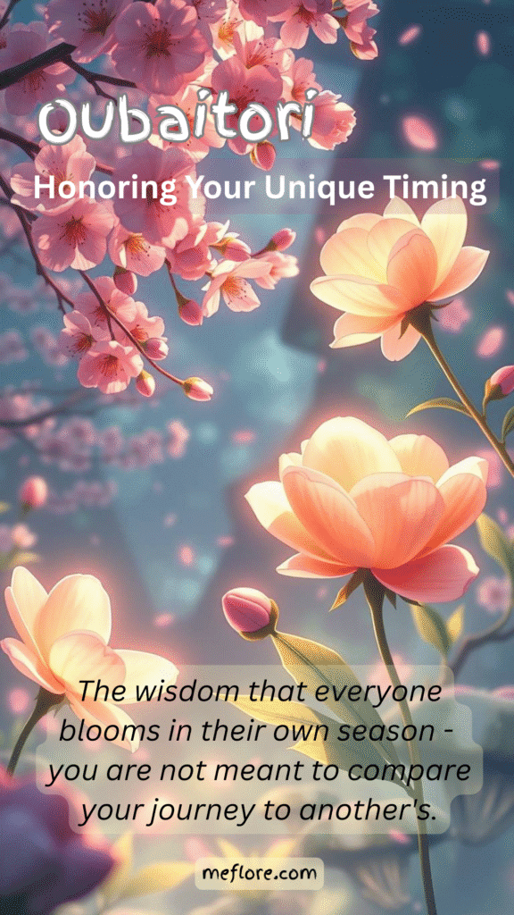 Japanese wisdom: Oubaitori