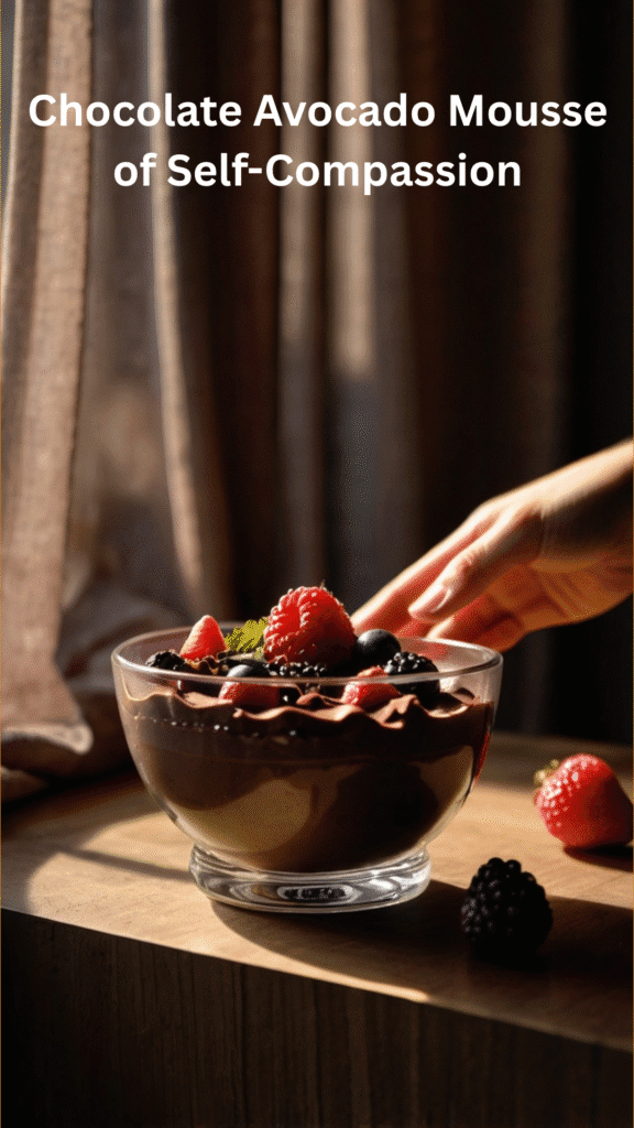 Chocolate Avocado Mousse of Self-Compassion