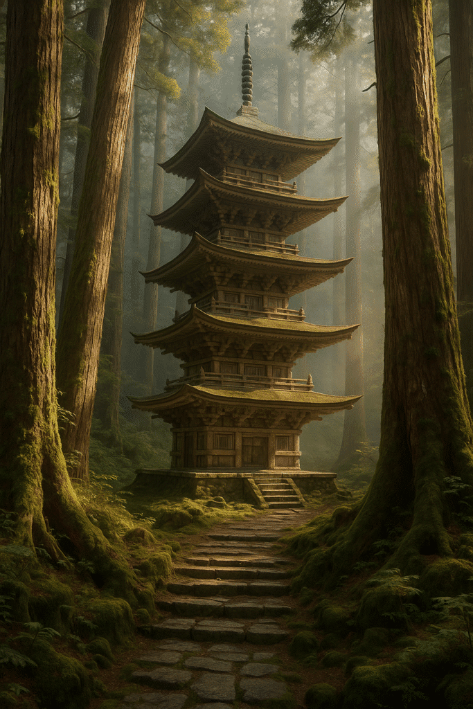 spiritual wellness locations in Japan: Dewa Sanzan - Yamagata Prefecture