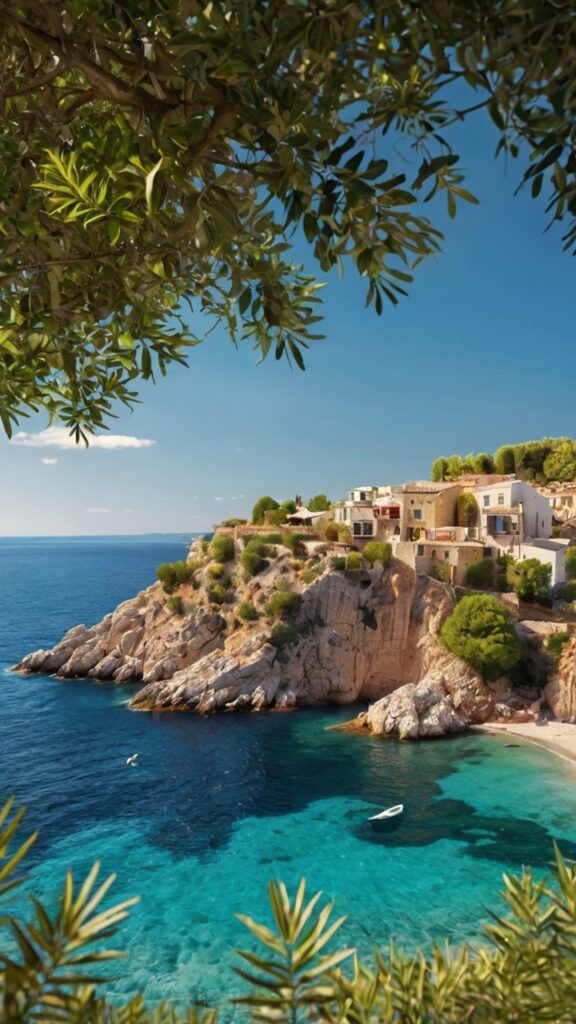 Mediterranean islands Summer Season Wallpaper
