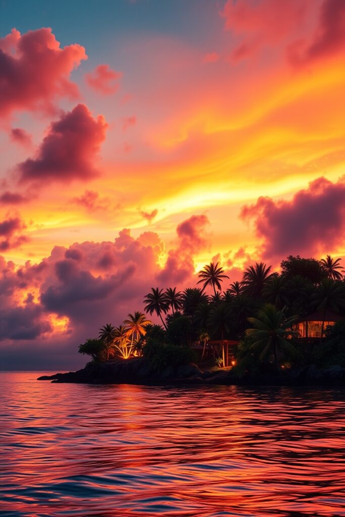 tropical island living