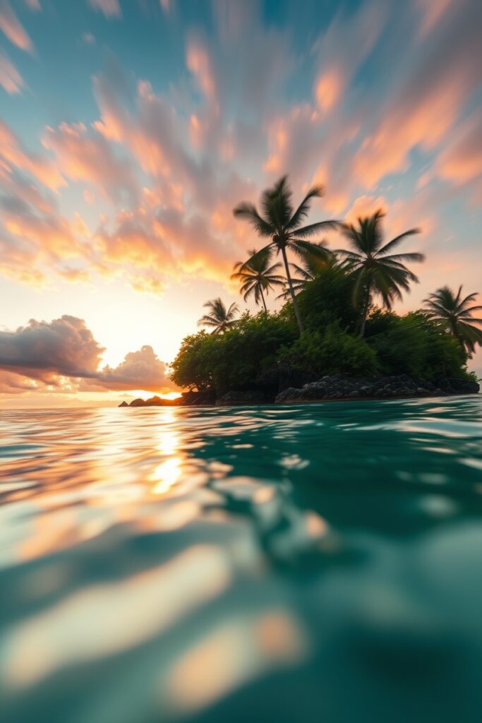 tropical sunrise